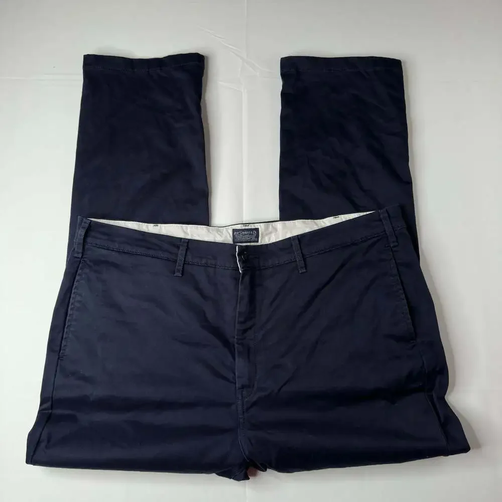 Levi Strauss & Co. Men's Navy Blue Cotton Chino Pants